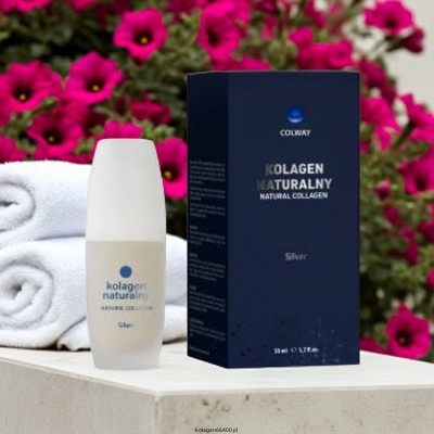 Colway - kolagen Platinum o pojemności 50 ml, żel z kolagenem rybim, działanie przeciwzmarszczkowe, dla każdego rodzaju skóry, wspomaga pielęgnację skóry twarzy, w składzie kolagen rybi i elastyna